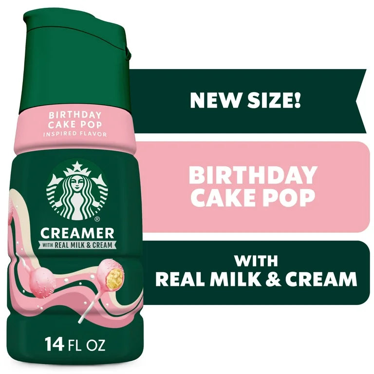 Starbucks Birthday Cake Pop Creamer