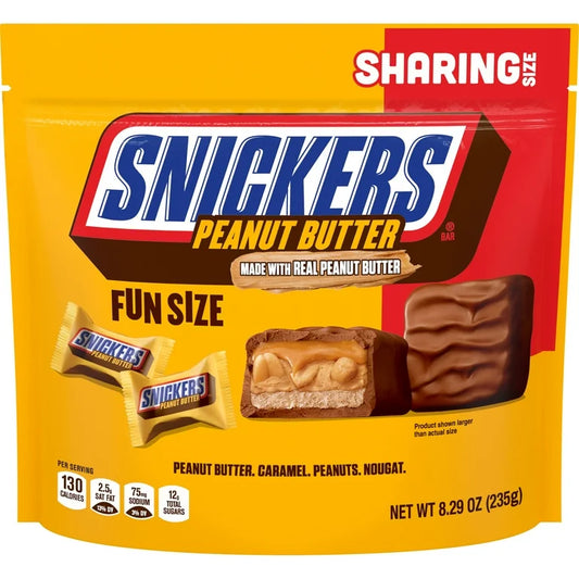 Snickers Peanut Butter Fun Size