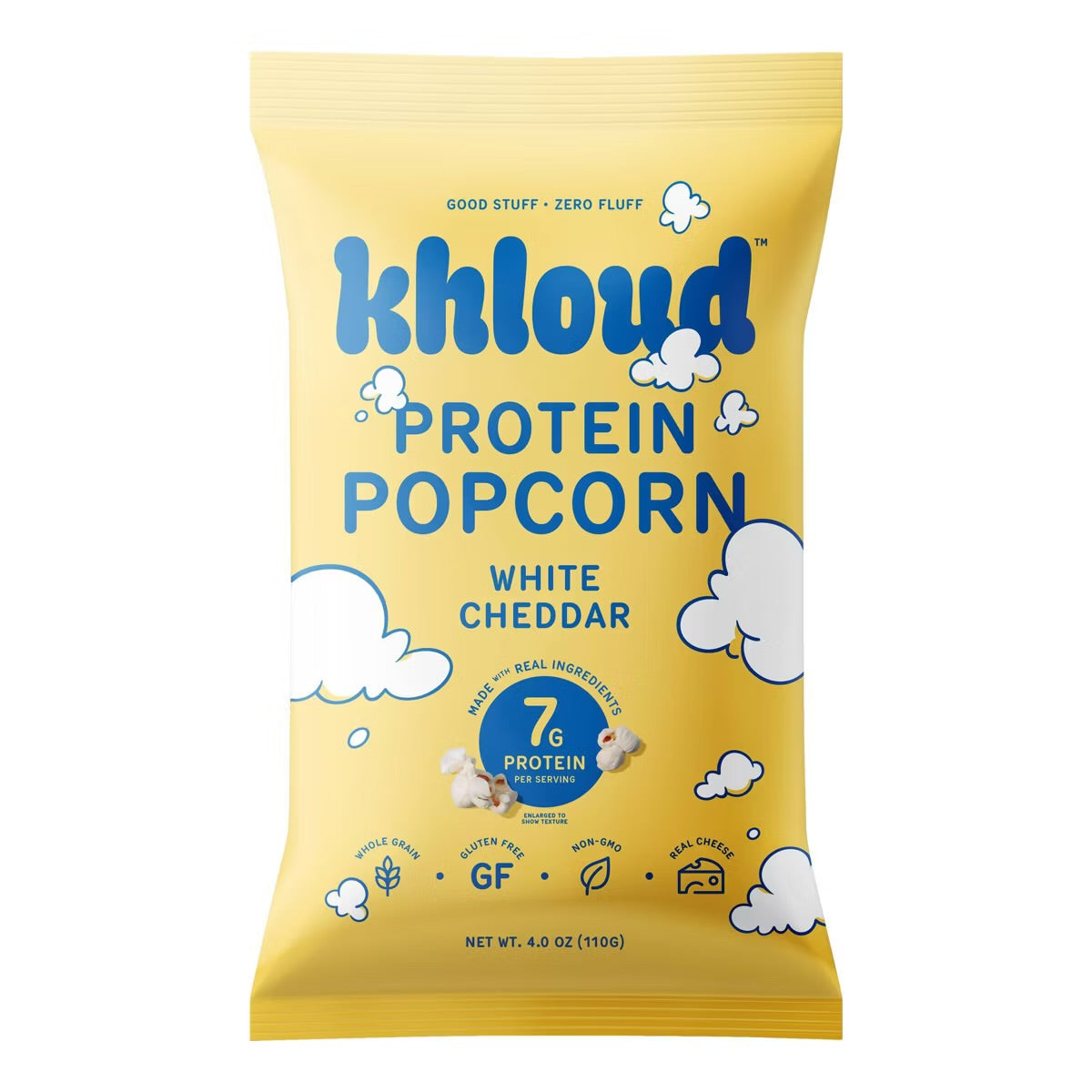 Khloud Protein Popcorn White Cheddar