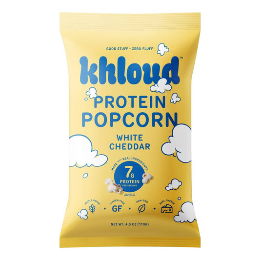 Khloud Protein Popcorn White Cheddar