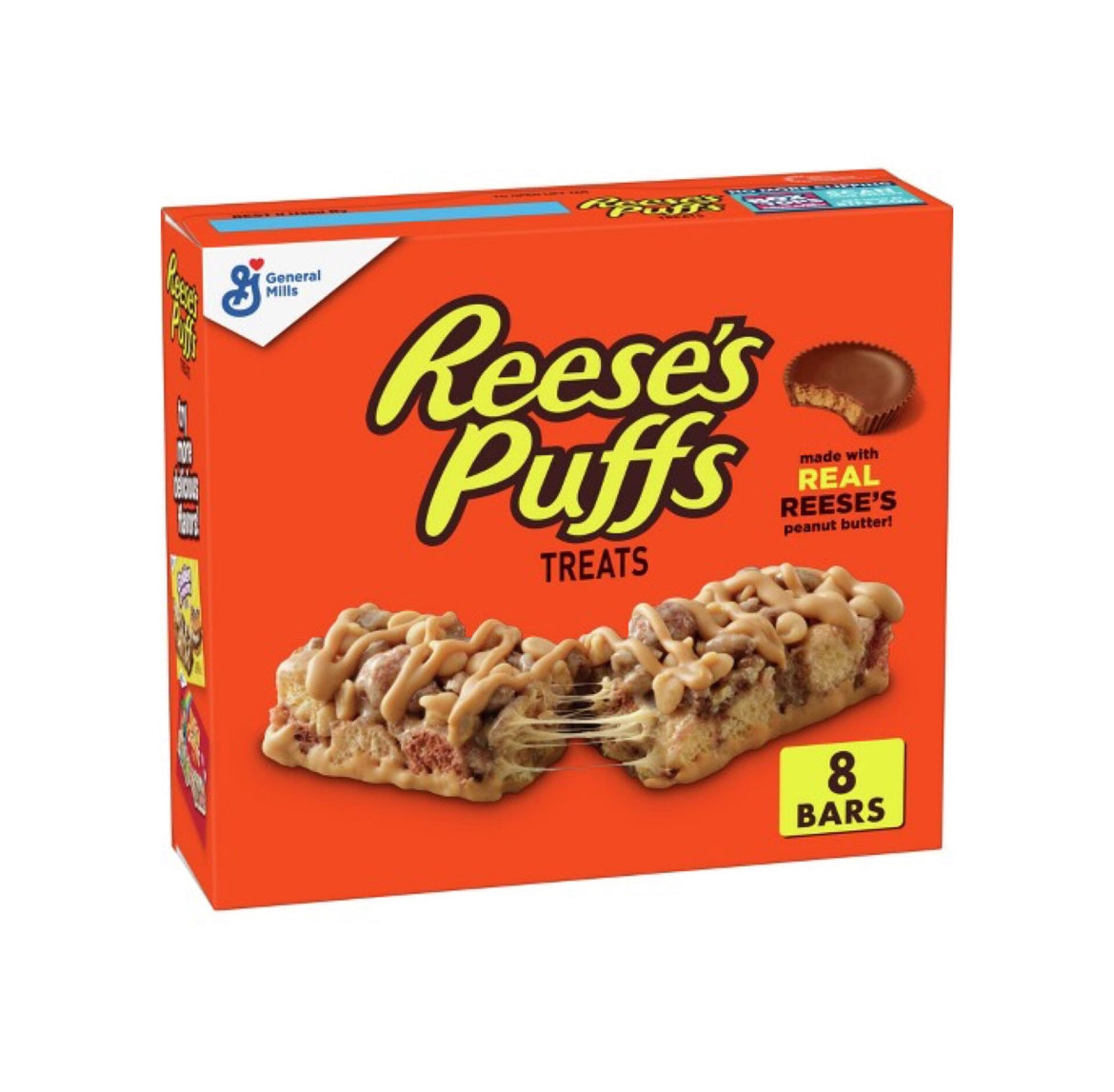 Reese’s Puff Cereal Bars (caja de 8)
