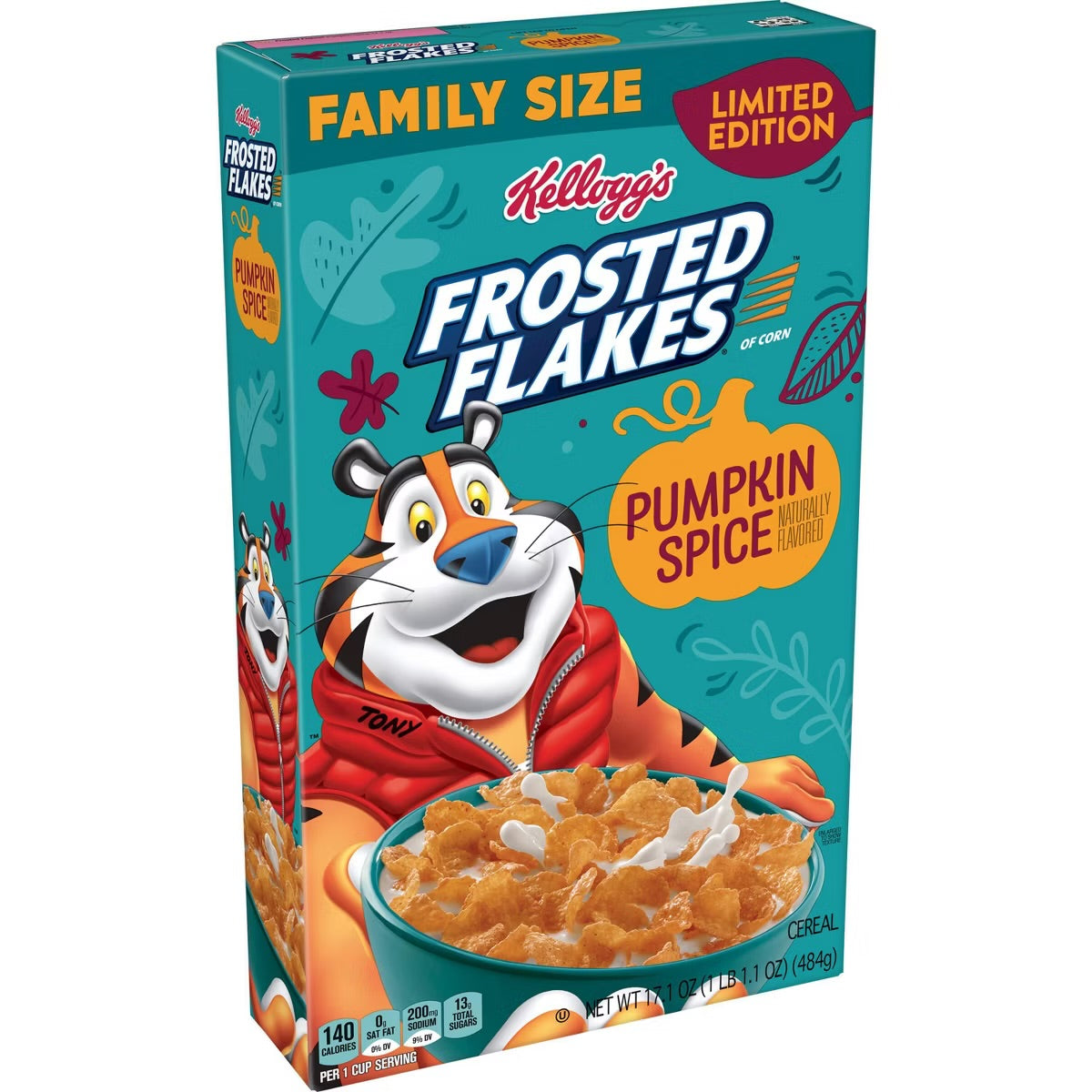 Kellogg’s Frosted Flakes Pumpkin Spice Cereal