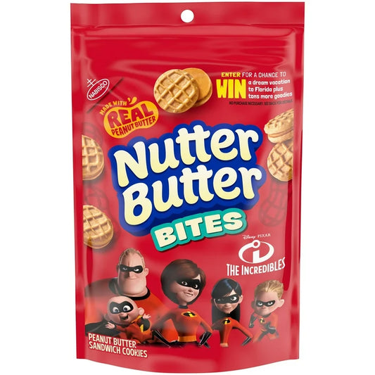Nutter Butter Bites Peanut Butter Sandwich Cookies