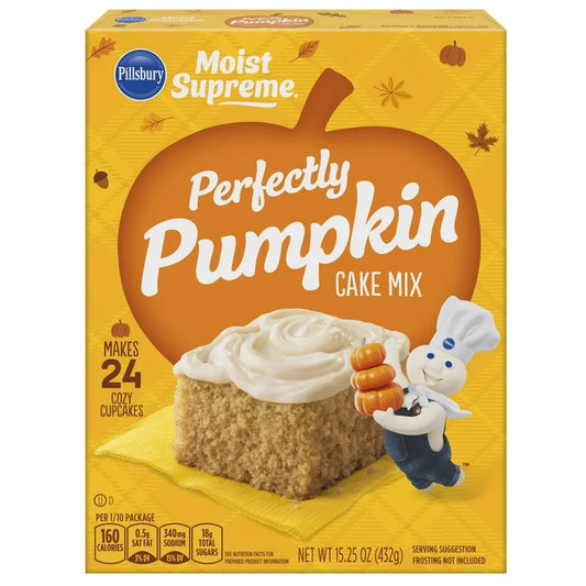 Pillsbury Moist Supreme Perfectly Pumpkin Cake Mix