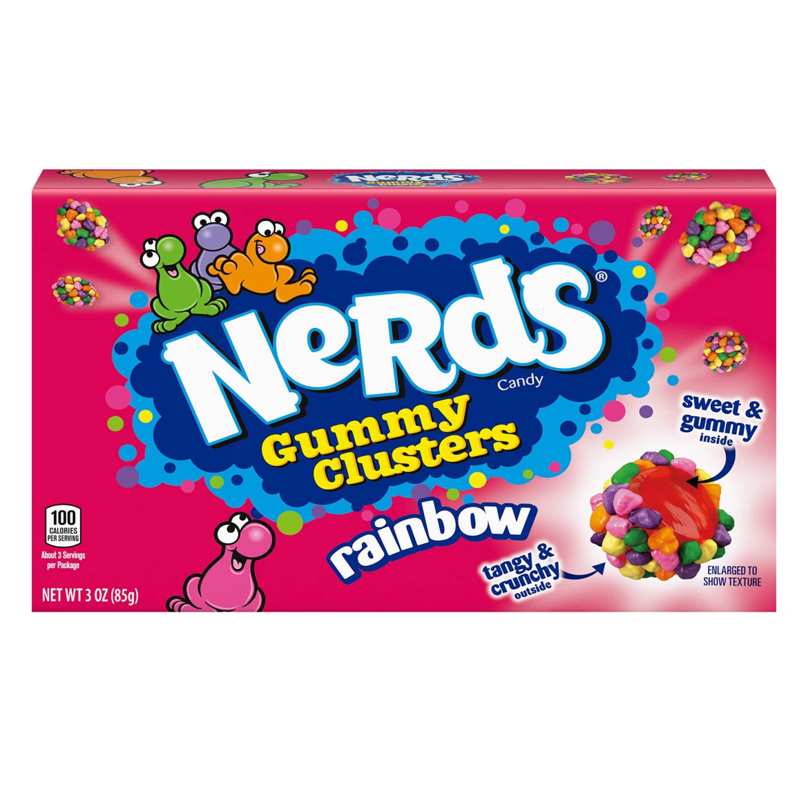 Nerds Gummy Clusters Rainbow Box