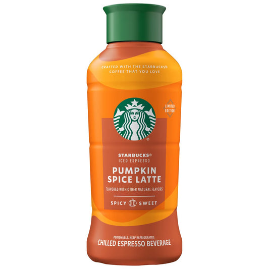 Starbucks Iced Pumpkin Spice Latte Cold Brew