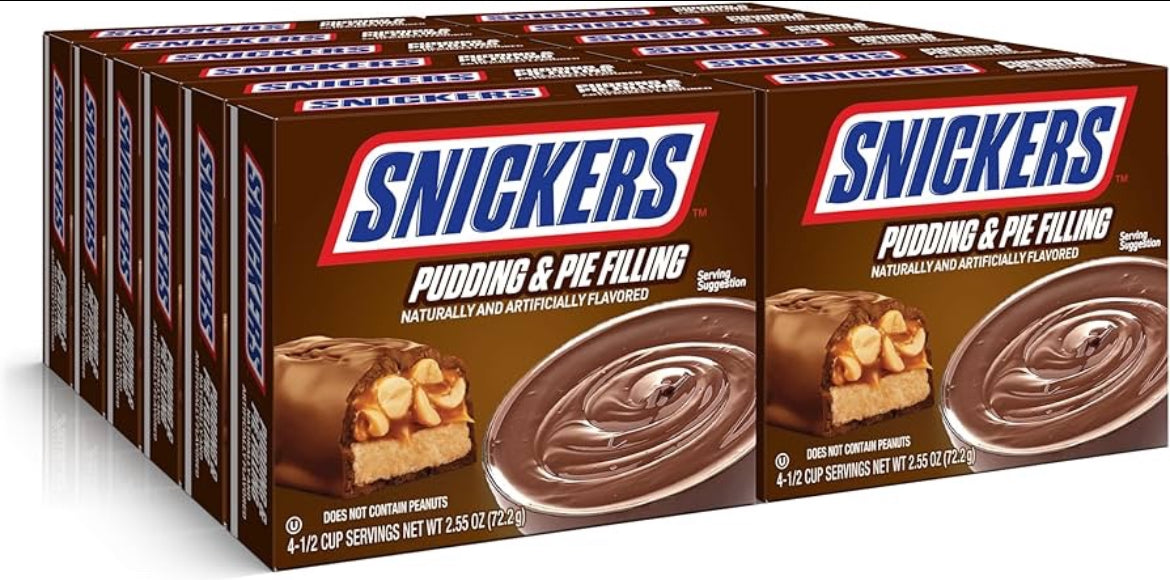 Snickers pudding mix