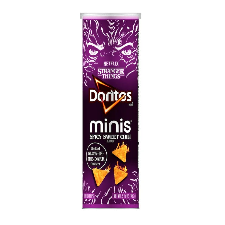 Stranger Things Doritos Minis Spicy Sweet Chili