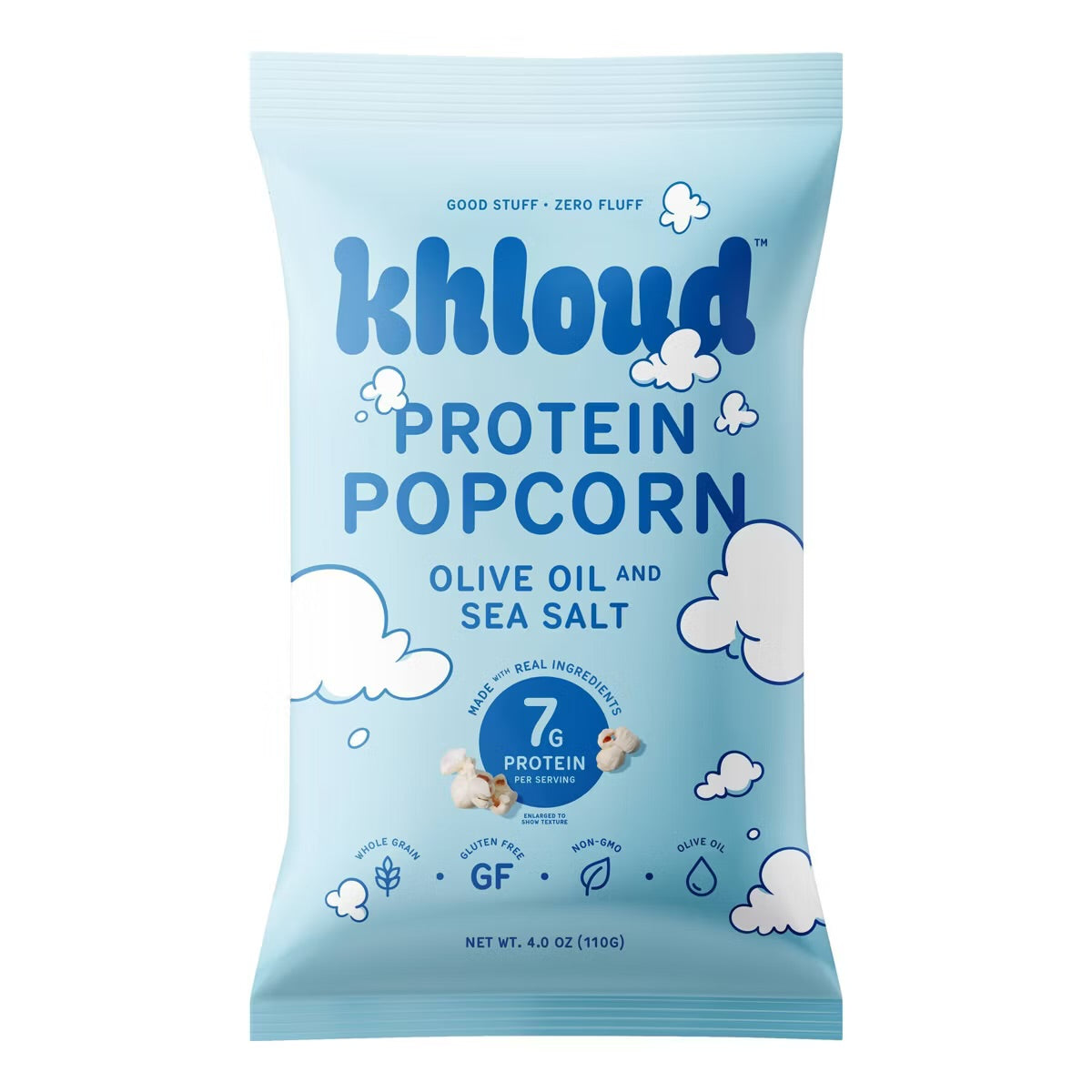 Khloud Protein Popcorn Olive Oil & Sea Salt
