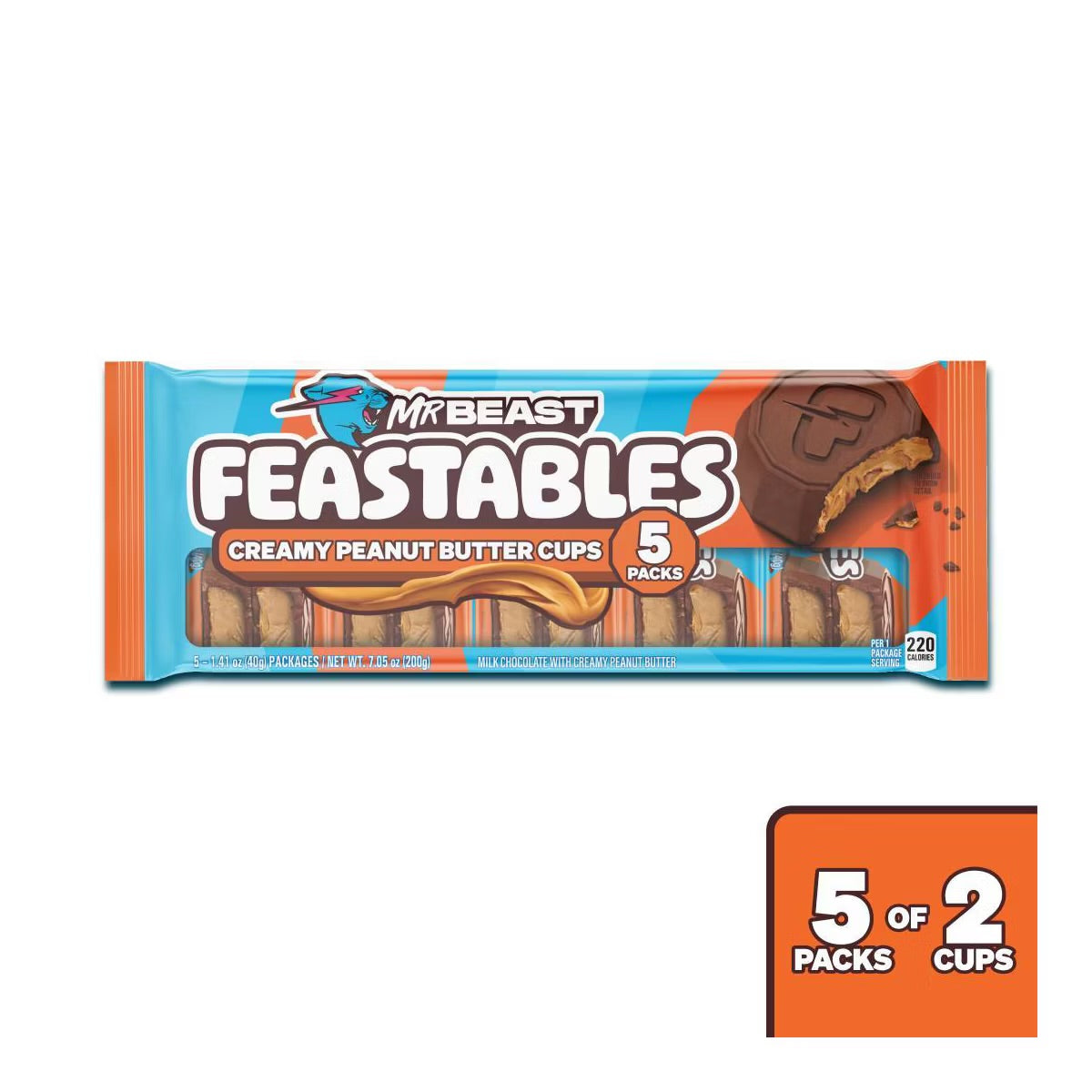 Feastables MrBeast Peanut Butter Cups