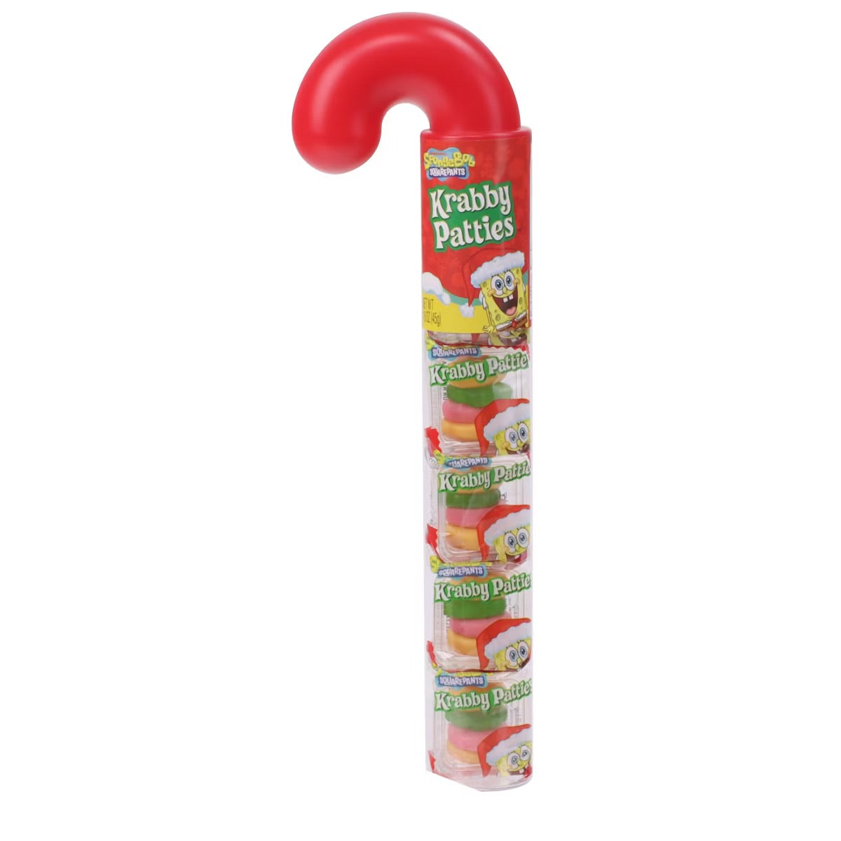 SpongeBob Krabby Patties Cane Tube