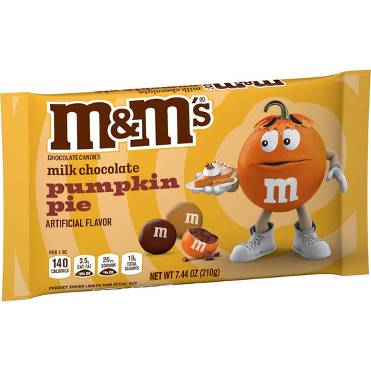 M&M's Halloween Milk Chocolate Pumpkin Pie Candy