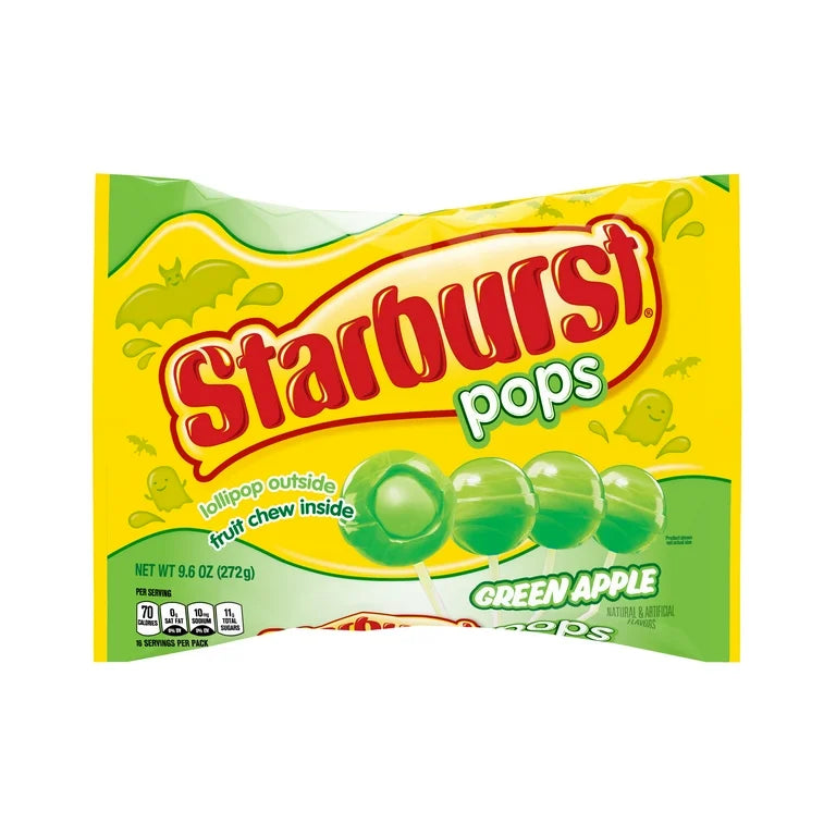 STARBURST Green Apple Pops