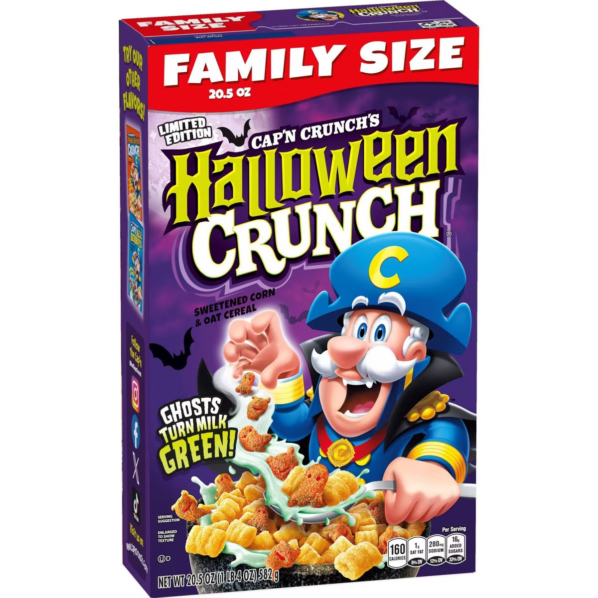 Cap’n Crunch Halloween Crunch Cereal