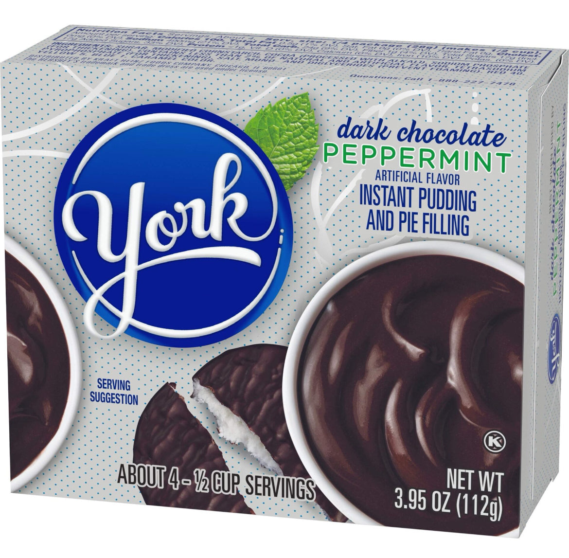 York Dark Chocolate Pudding Mix
