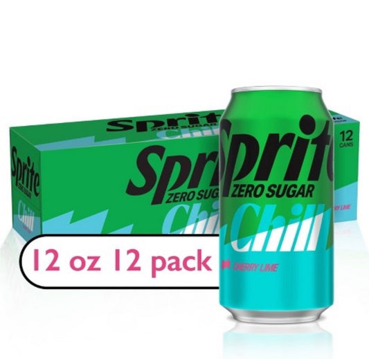 Sprite Zero Chill Cherry Lime