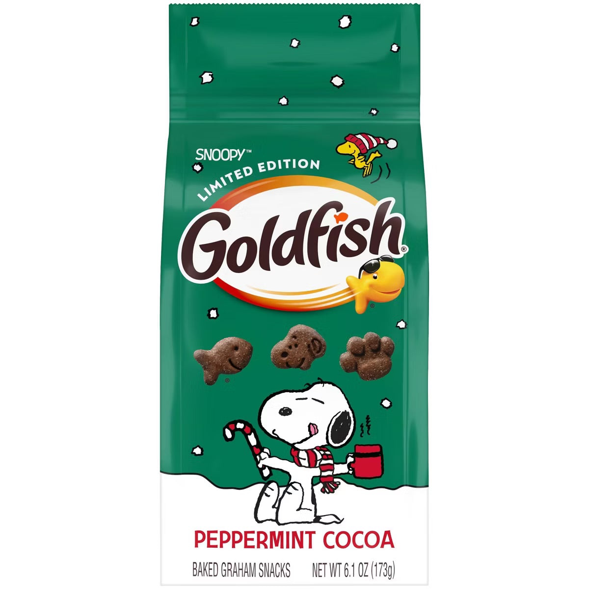 Goldfish Holiday Peppermint Cocoa Craham Cookies