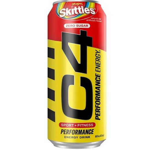C4 Skittles Energy Drink (Zero Sugar)