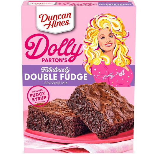 Dolly Parton’s Fabulously Double Fudge Brownie Mix