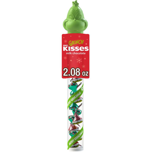 Kisses Grinch Candy Cane