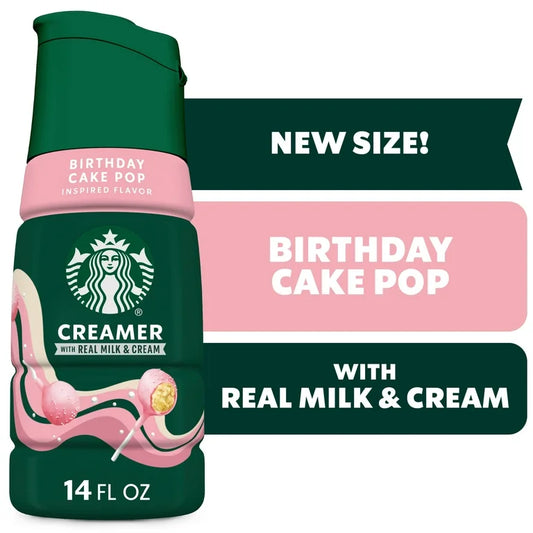 Starbucks Birthday Cake Pop Creamer