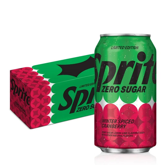Sprite Zero Sugar Spiced Cranberry