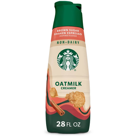 Starbucks Oatmilk Brown Sugar Cinnamon Coffee Creamer