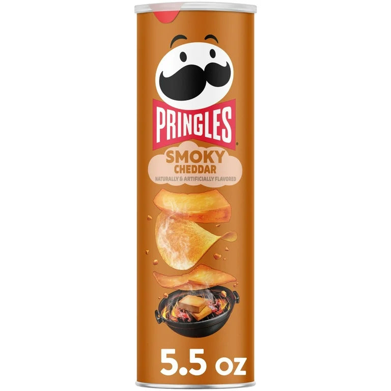 Pringles Smoky Cheddar