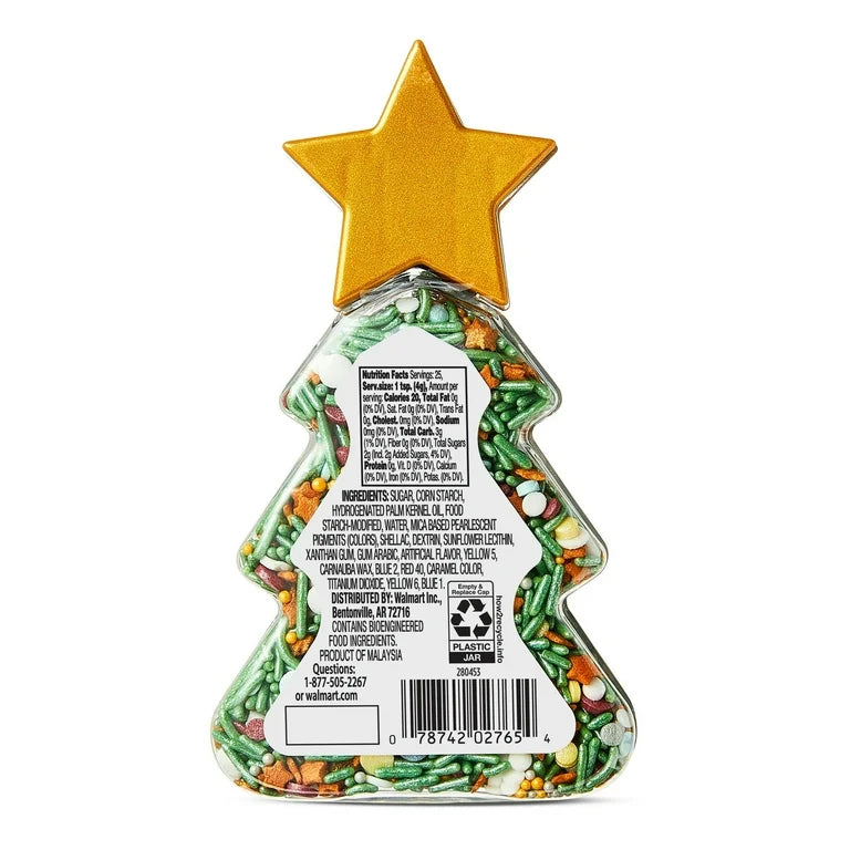 Christmas Tree Sprinkle mix