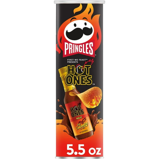Pringle Hot Ones Rojo