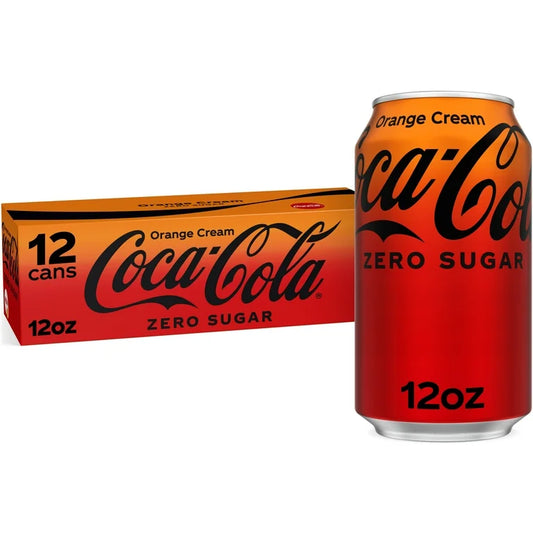 Coca Cola Orange Cream Zero Sugar