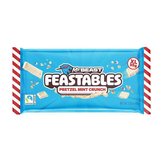 Feastables Pretzel Mint Crunch