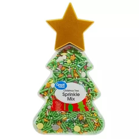 Christmas Tree Sprinkle mix