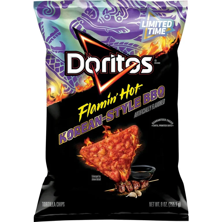 Doritos Flamin’ Hot Korean Style BBQ A
