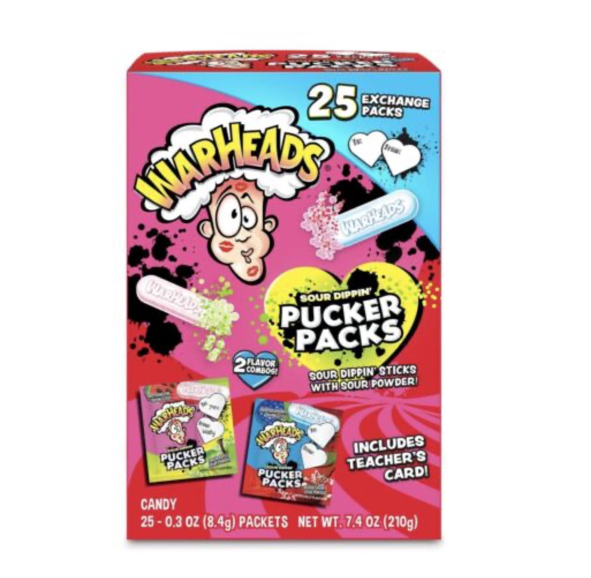 Warheads Sour Dippin’ Pucker Packs (Individual)