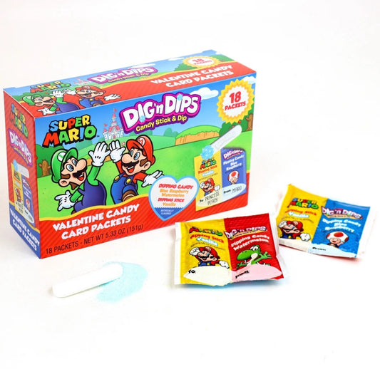Super Mario Dig n Dips (Caja de 18)