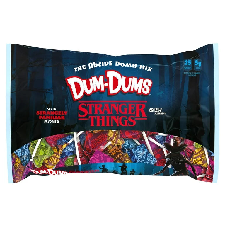Stranger Things Dum Dums Lollipops and Suckers Mix