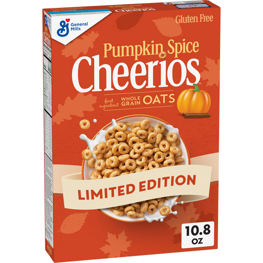 Cheerios Pumpkin Spice Cereal