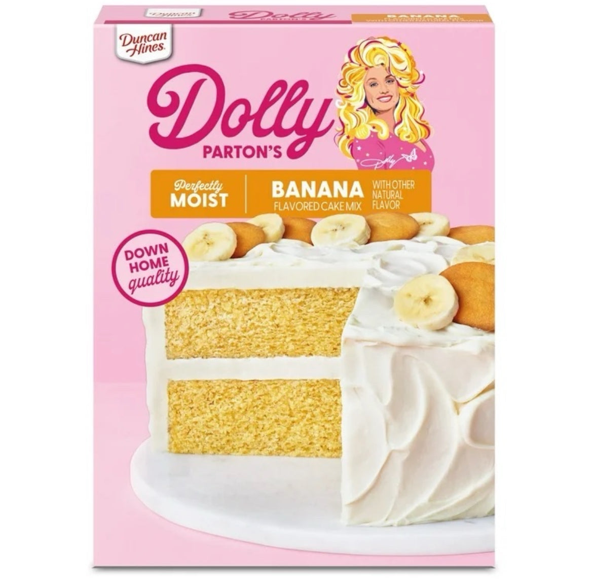 Dolly Parton’s Favorite Banana Cake Mix