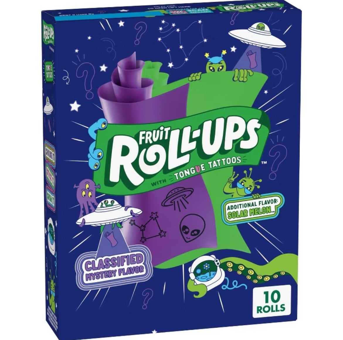 Fruit Roll-Ups Alien (Caja de 10)