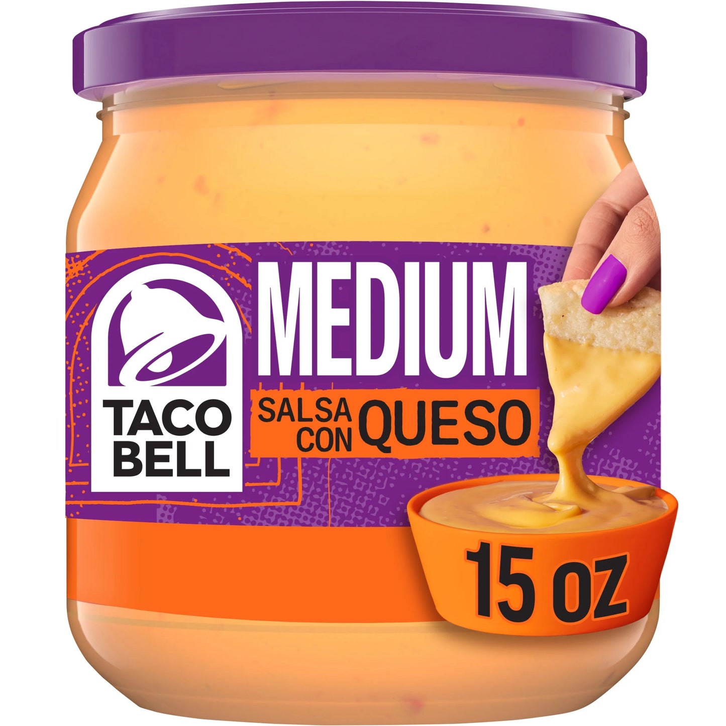 Taco Bell Medium Salsa con Queso Dip