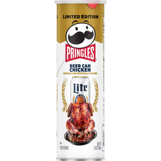 Pringles Miller Lite Beer Can Chicken