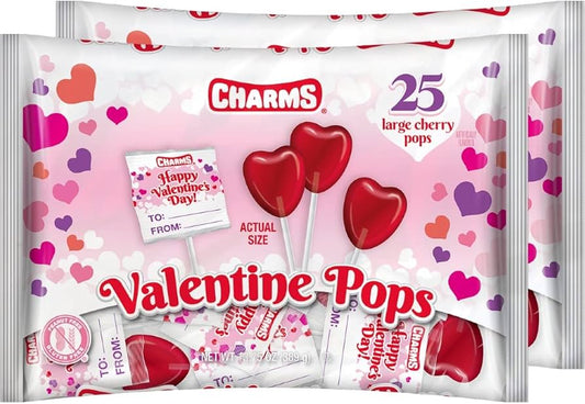 Charms Heart Pops